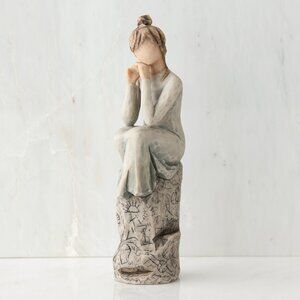 WILLOW TREE "PATIENCE" RESIN FIGURINE (NEW IN THE BOX) SKU#27537